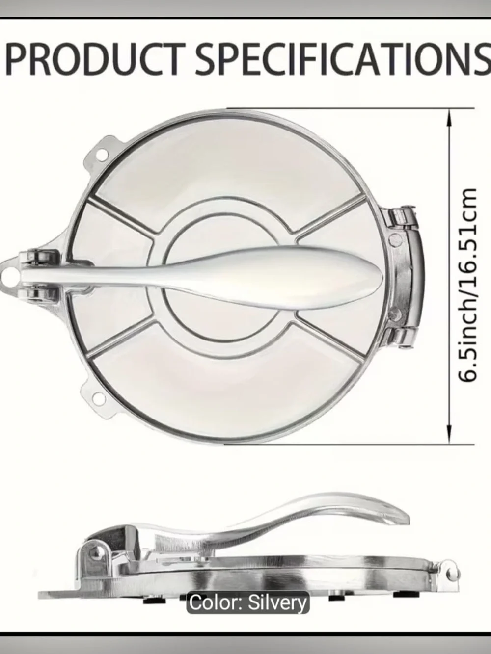 NEW Cast Iron Tortilla Press